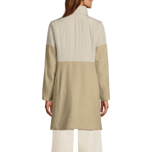 Women's Wool Hybrid Coat, alternative image