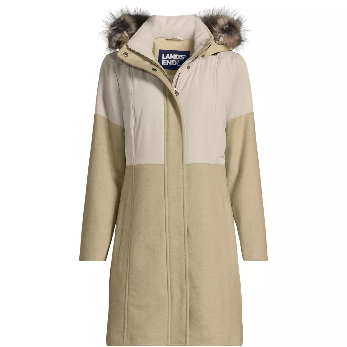 Women's Wool Hybrid Coat