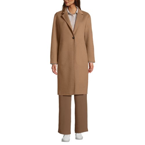 Women's Wool Blend Top Coat - image 4
