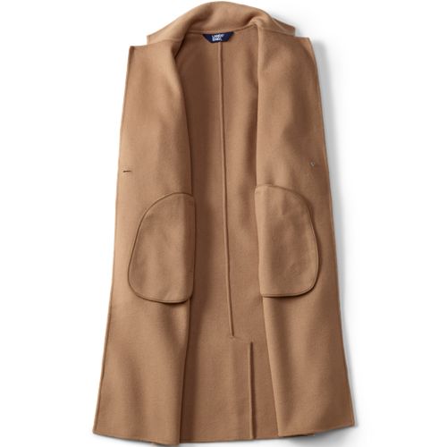 Women's Wool Blend Top Coat - image 5