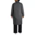 Women's Plus Size Wool Blend Top Coat, Back