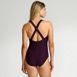 Women's Texture Tugless X-Back One Piece Swimsuit, Back