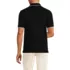 Men's Supima Short Sleeve Tipped Johnny Collar Polo Shirt, Back