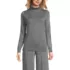 Women's Cotton Modal Long Sleeve Turtleneck Sweater, Front