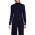 Women's Cotton Modal Long Sleeve Turtleneck Sweater, Front