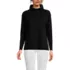 Women's Cotton Polyester Long Sleeve Funnel Neck Shirt, Front
