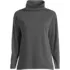 Women's Cotton Polyester Long Sleeve Funnel Neck Shirt, Front