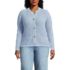 Women's Plus Size Tweed Boucle Cardigan Jacket Sweater, Front
