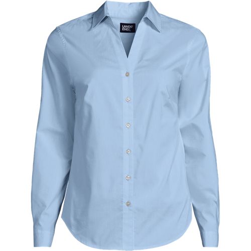 Women's Long Sleeve Coolmax Vneck Shirt