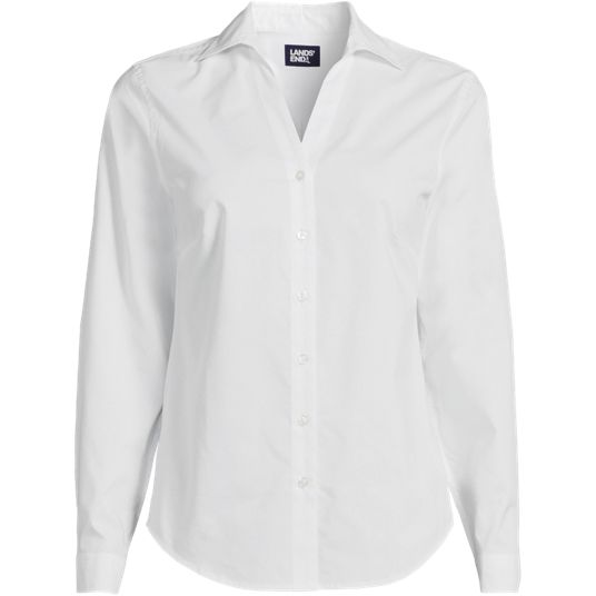 Women's White Button Down Shirts | Lands' End