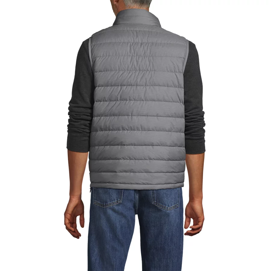 Men's Wanderweight Packable Down Vest view 7