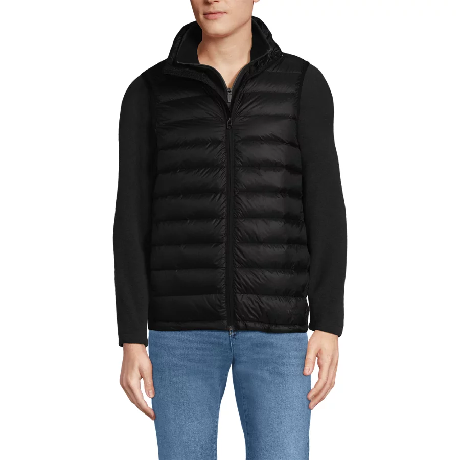 Men's Wanderweight Packable Down Vest view 2