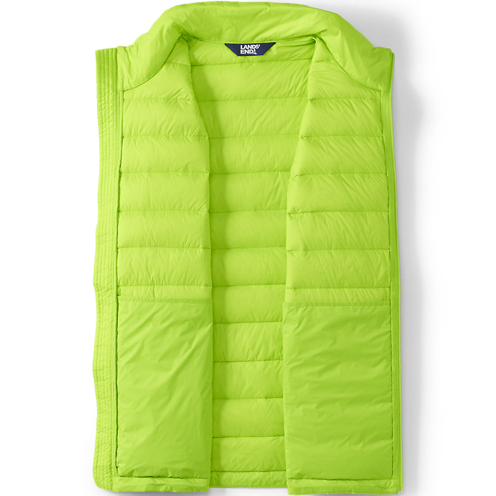 Men's Wanderweight Packable Down Vest | Lands' End Men's Wanderweight Packable Down Vest | Lands' End