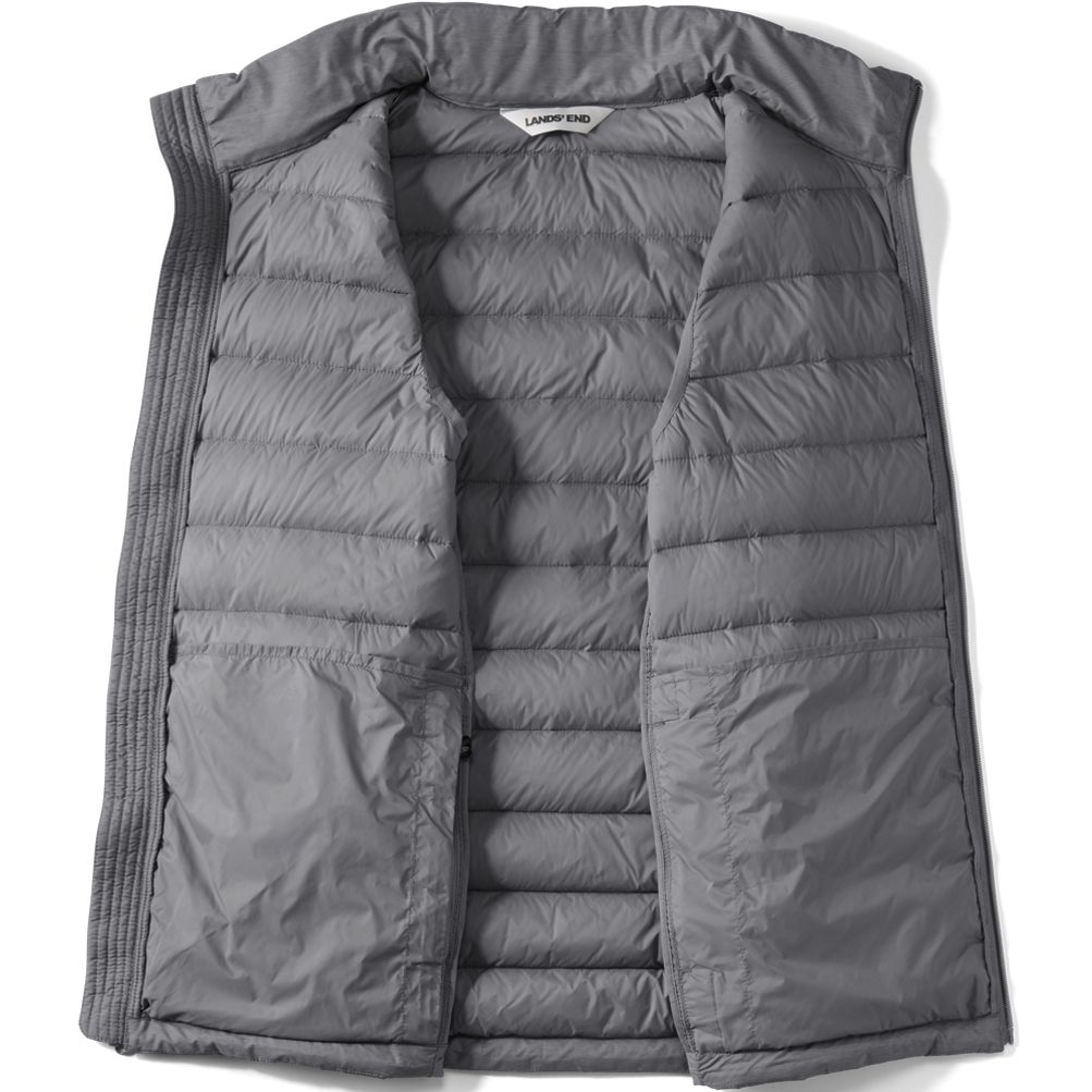 Men's Wanderweight Packable Down Vest | Lands' End