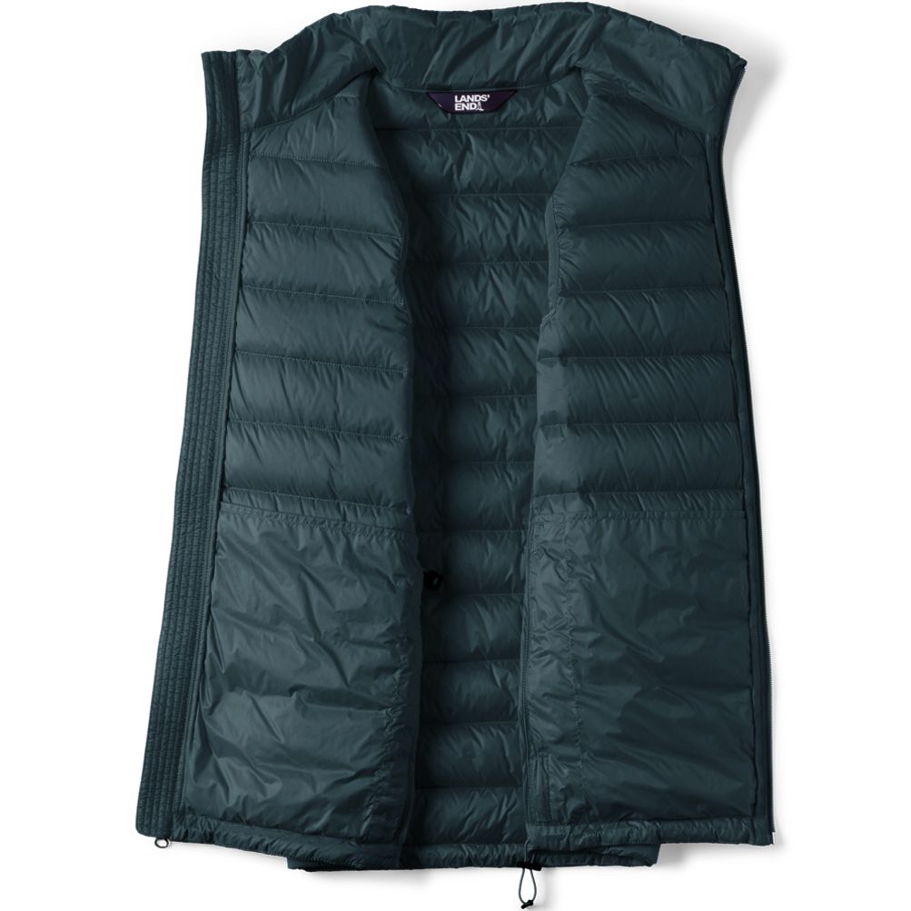 Men's Wanderweight Packable Down Vest | Lands' End