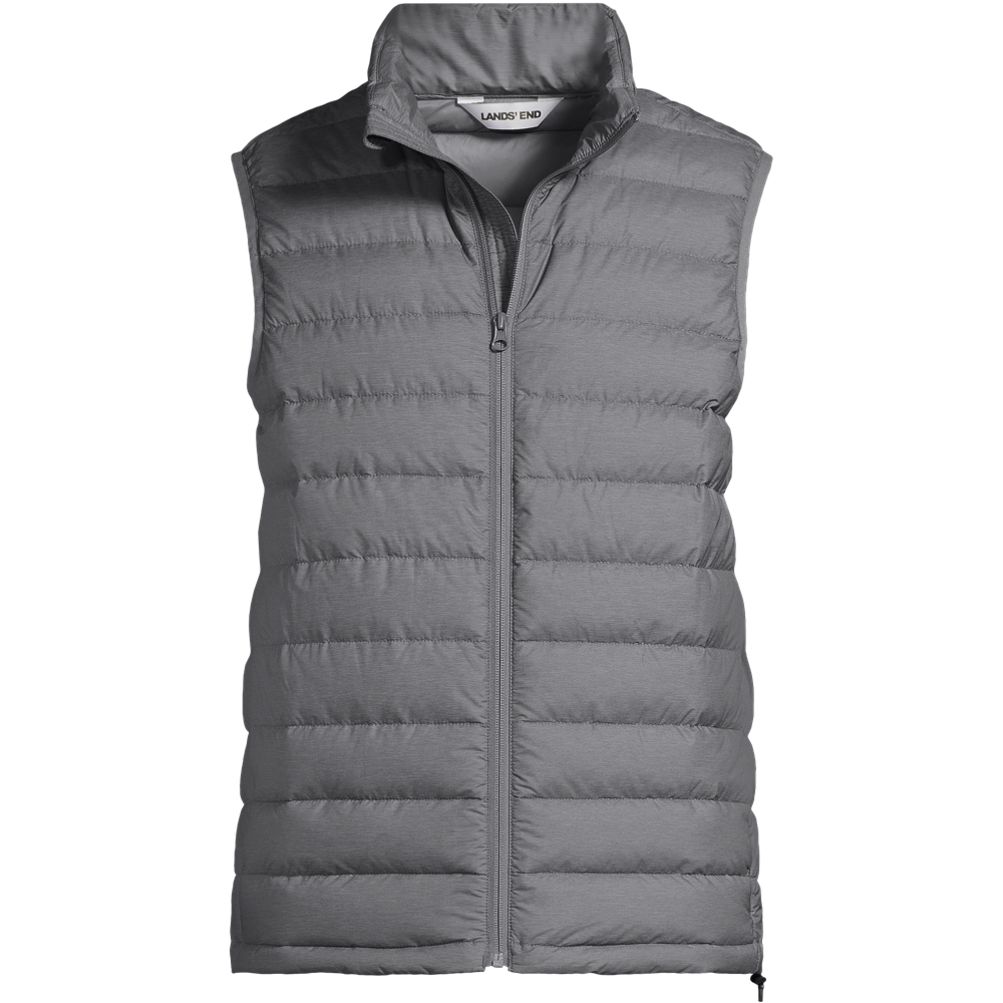 Men's Wanderweight Packable Down Vest | Lands' End