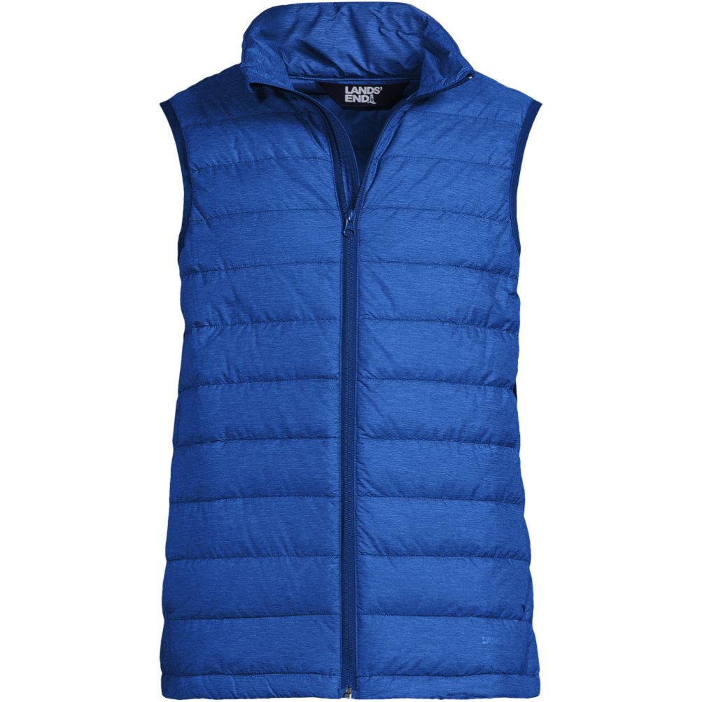 Men's Wanderweight Packable Down Vest | Lands' End