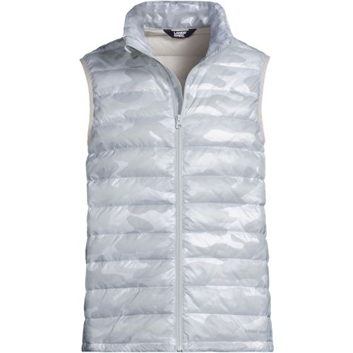  Lands' End Ultraleichte Verstaubare Wanderweight-daunenweste, Herren, Größe:52-54 Regular, Sonstige, Polyester/nylon/daunen, By Lands' End 
