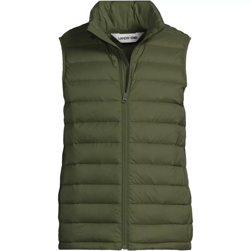 Men's Big and Tall Wanderweight Packable Down Vest, Front