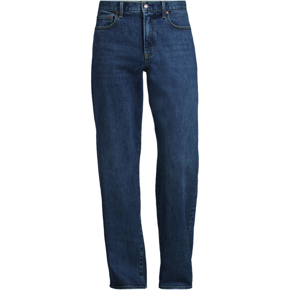 Men's Stretch Relaxed Fit Jean | Lands' End