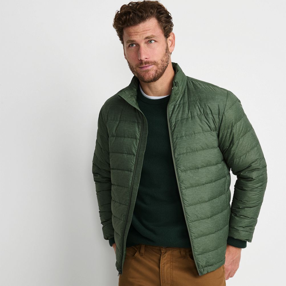 Lands end men's 800 down packable jacket best sale