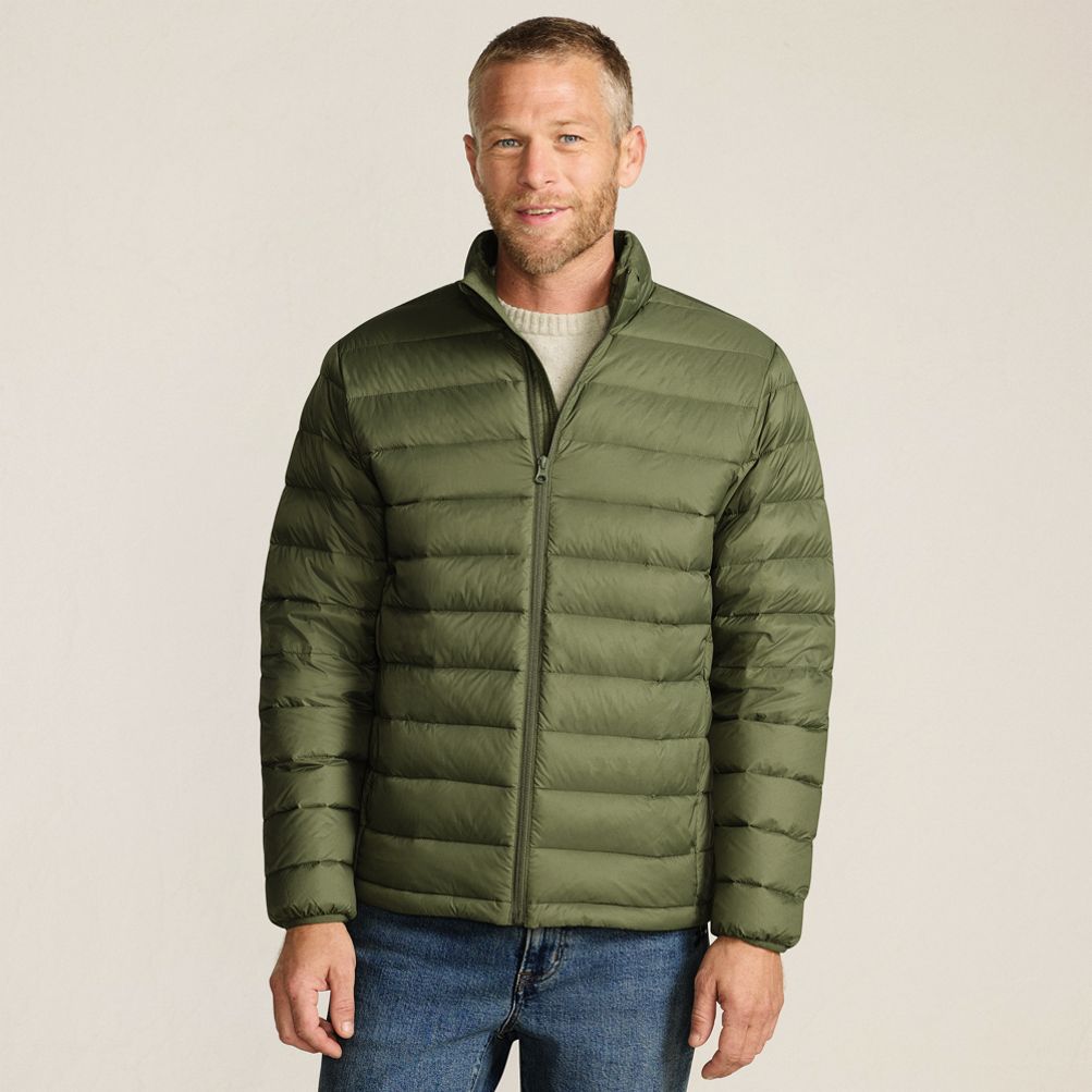 Men's Wanderweight Packable Down Jacket | Lands' End
