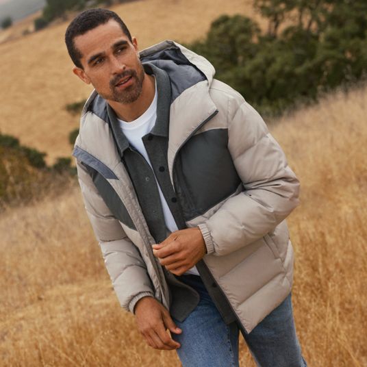 Lands end mens winter coat clearance best sale