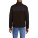 Men's Sweater Fleece Full Zip Jacket, Back