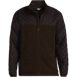 Men's Sweater Fleece Full Zip Jacket, Front