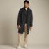 Men's Tall Wool Blend Top Coat, alternative image