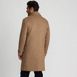 Men's Wool Blend Top Coat, Back