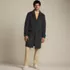 Men's Wool Blend Top Coat, Front