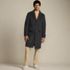 Men's Tall Wool Blend Top Coat, Front
