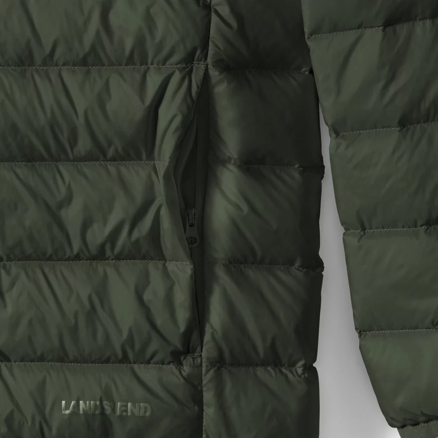 Men's Hooded Wanderweight Packable Down Jacket view 2