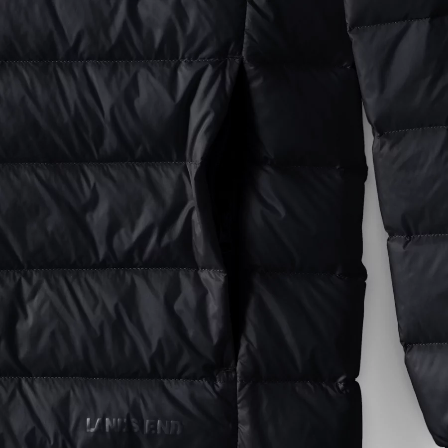 Men's Hooded Wanderweight Packable Down Jacket view 2
