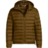 Men's Tall Hooded Wanderweight Packable Down Jacket, Front