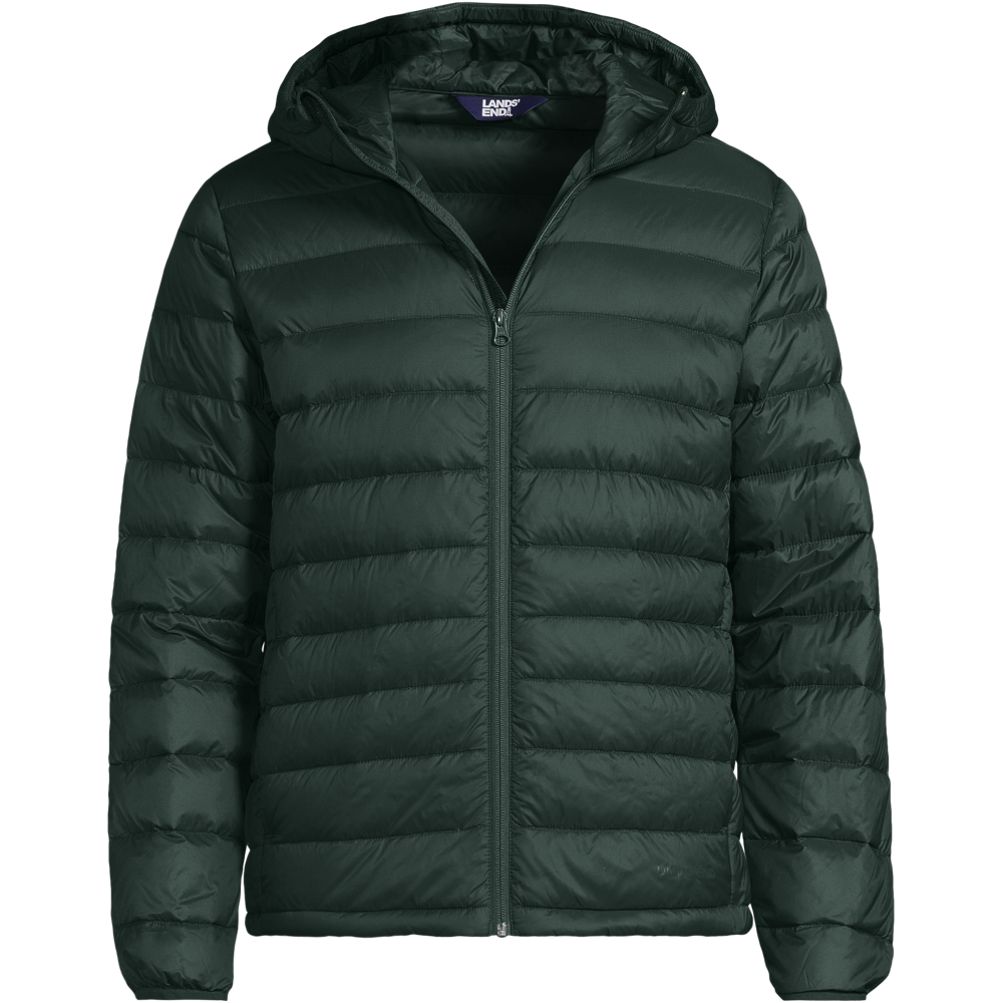 Lands end men's 800 down packable jacket review online