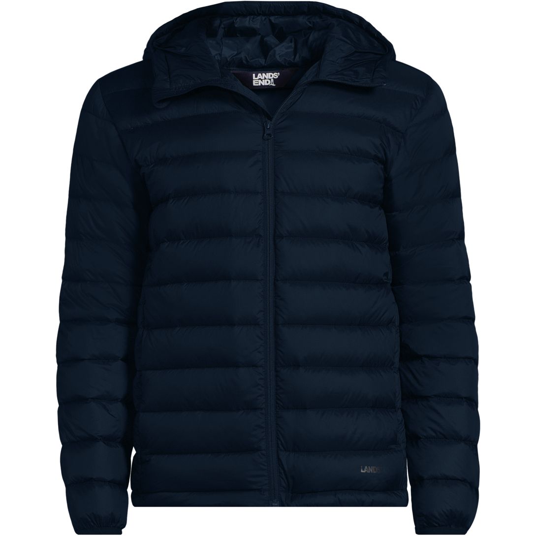 Men's Hooded Wanderweight Packable Down Jacket