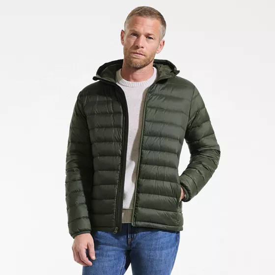 Men's Hooded Wanderweight Packable Down Jacket - primary