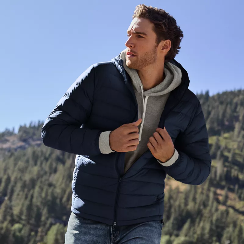 Men's Hooded Wanderweight Packable Down Jacket, alternative image