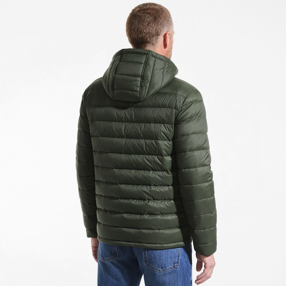 Men's Hooded Wanderweight Packable Down Jacket | Lands' End