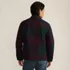 Men's Wool Blend Shirt Jacket, Back