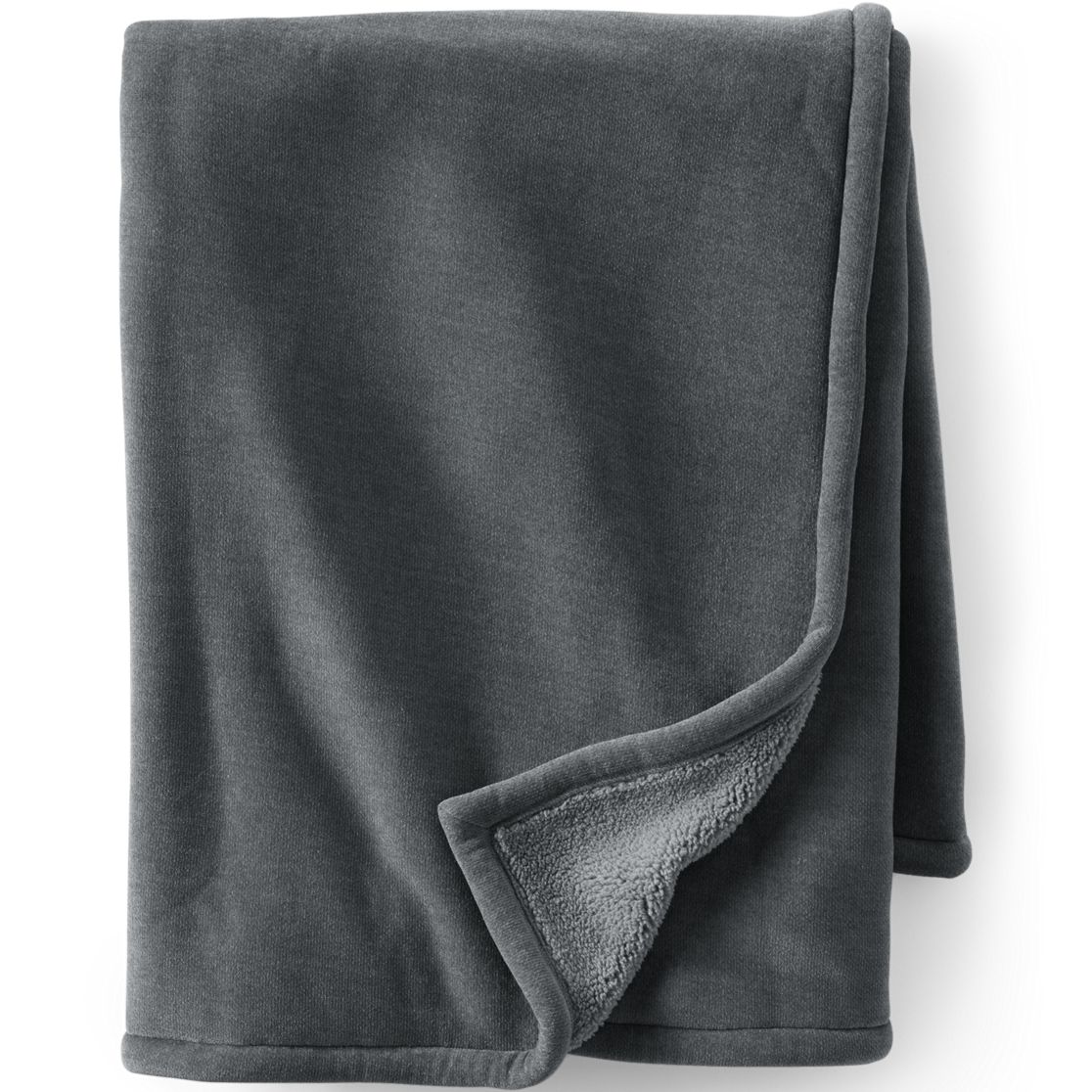 Chenille Sherpa Throw Blanket