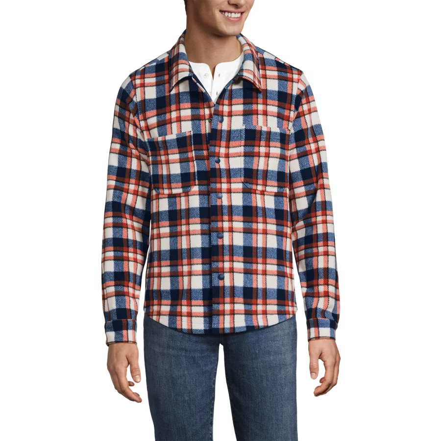 Men's Anyweather Fleece Shirt Jacket view 2
