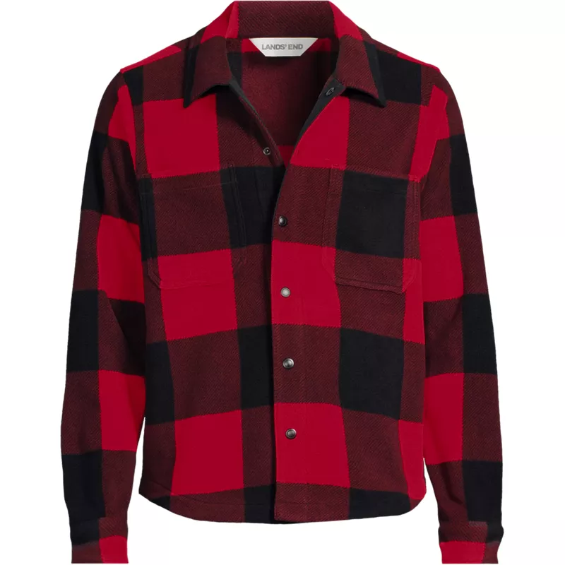 Men's Anyweather Fleece Shirt Jacket, Front