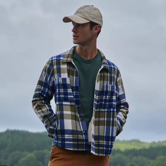 Men's Tall Anyweather Fleece Shirt Jacket - primary