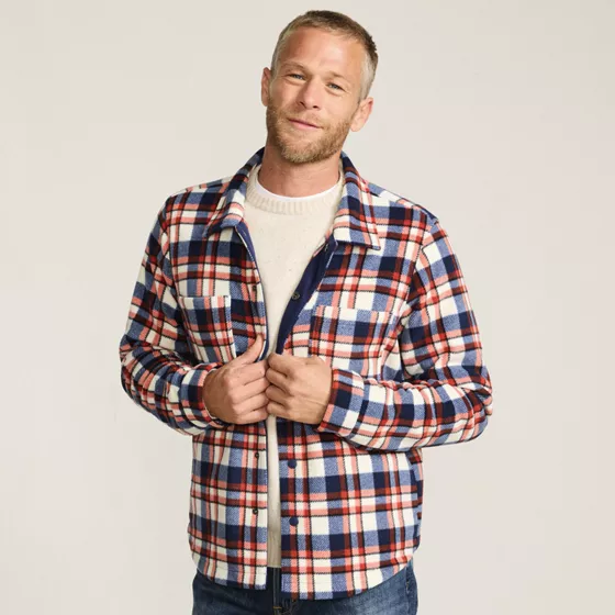Men's Tall Anyweather Fleece Shirt Jacket - primary