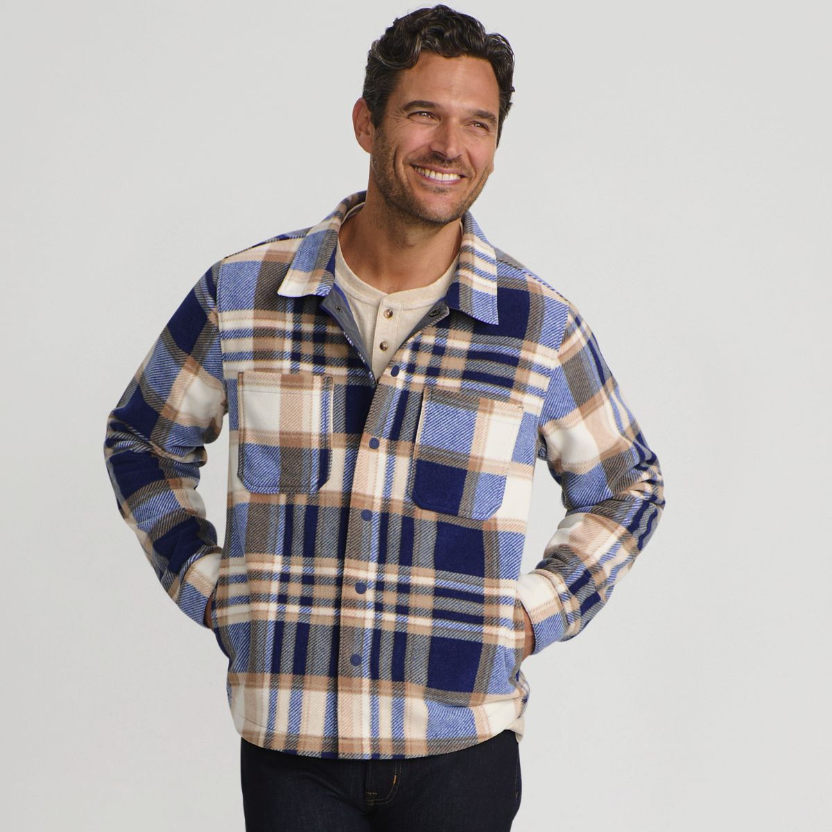 Men's Anyweather Fleece Shirt Jacket