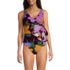 Women's Side Tie Tankini Top, Front