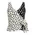 Women's Long Torso Side Tie Tankini Top, Front